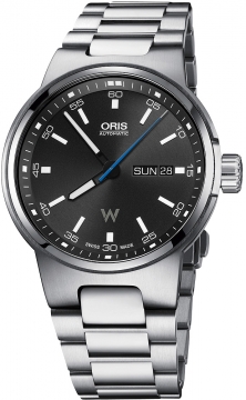 Buy this new Oris Williams F1 Team Day Date 42mm 01 735 7716 4154-07 8 24 50 mens watch for the discount price of £852.00. UK Retailer.